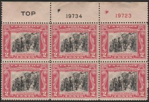 # 651 MINT NEVER HINGED ( MNH ) Carmine And Black George Rogers Clark