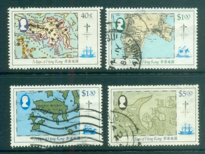 Hong Kong 1984 Maps FU lot78315