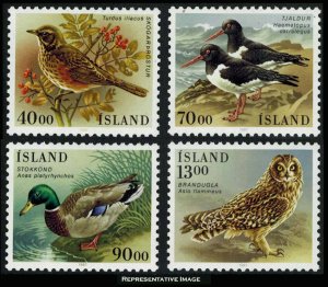 Iceland Scott 641-645 Mint never hinged.