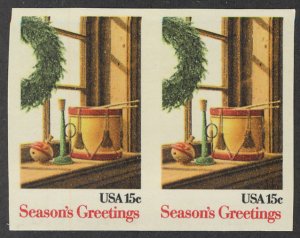 US #1843a IMEPRF PAIR, SUPERB mint never hinged, imperf error pair, SELECT ER...