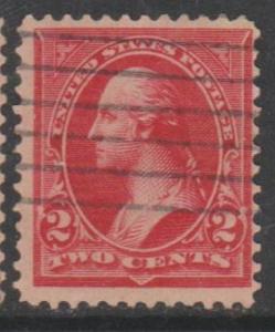 U.S. Scott #267b Washington Stamp - Used Single