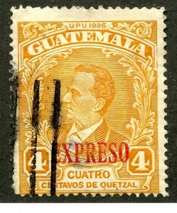 Guatemala, Scott #E1, Used