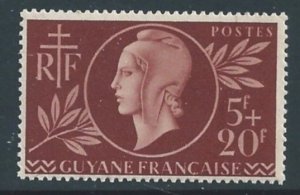 French Guiana #B12 NH 1944 Red Cross Issue