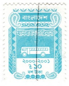 (I.B) Bangladesh Revenue : Traffic Offence Stamp 10T