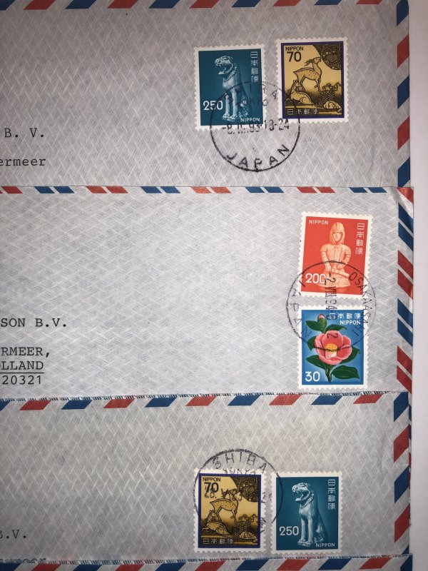 Japan - 6 modern covers