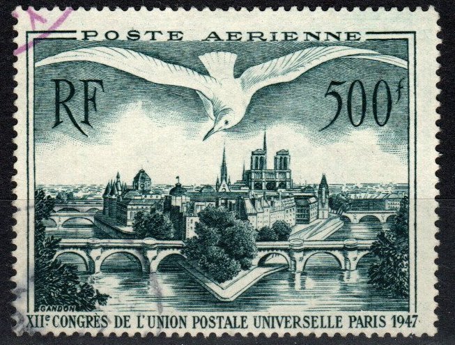 France #C22 F-VF Used CV $27.50 (X6472)