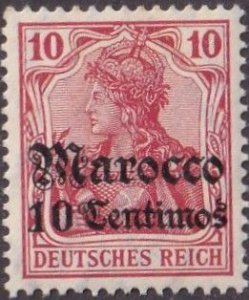 Germany  Offices in Morocco #35 Mint