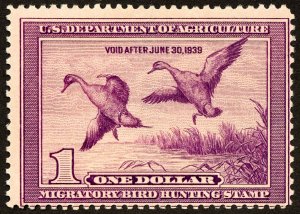 US Stamps # RW5 MNH F Duck Fresh Scott Value $425.00