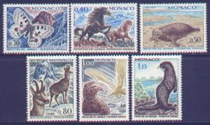 Monaco #760-5 MNH Complete Set