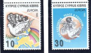 Cyprus Sc 863-4 1995 Europa stamp set mint NH