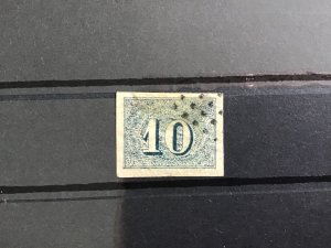 Brasil 1854 Vintage Classic Early Reprint Forgery   stamp R30689