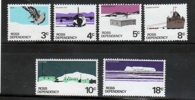 Ross Dependency Scott L9-14 MNH!