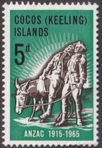 Cocos Islands #7 Mint