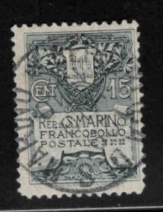 San Marino Scott 79Used Type 1 18.5 mm wide