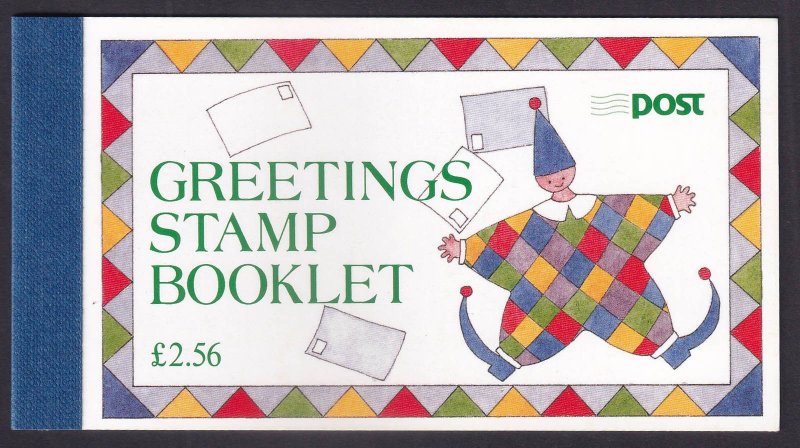 IRELAND - 1990 GREETINGS STAMP BOOKLET ( 2 PANES ) MNH