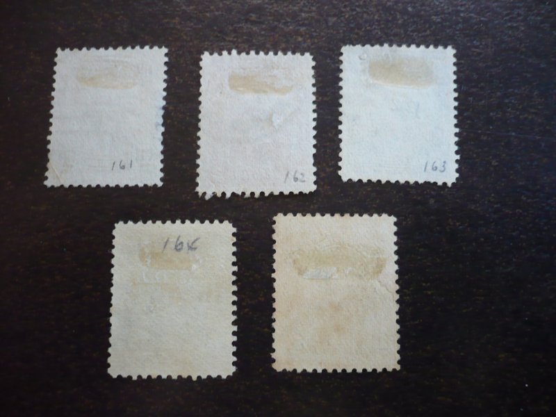 Stamps - Cuba - Scott# 247-252 - Used Set of 5 Stamps