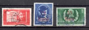 Romania 817-819 used