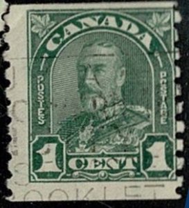 Canada #179 used 1c king coil