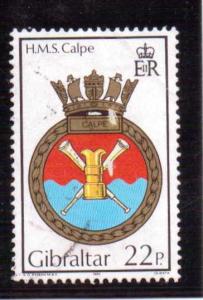Gibraltar  Scott#  574  Used