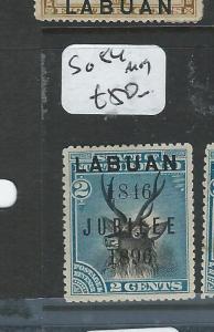 LABUAN  (P0108B)  2C DEER  JUBILEE SG 84    MOG 