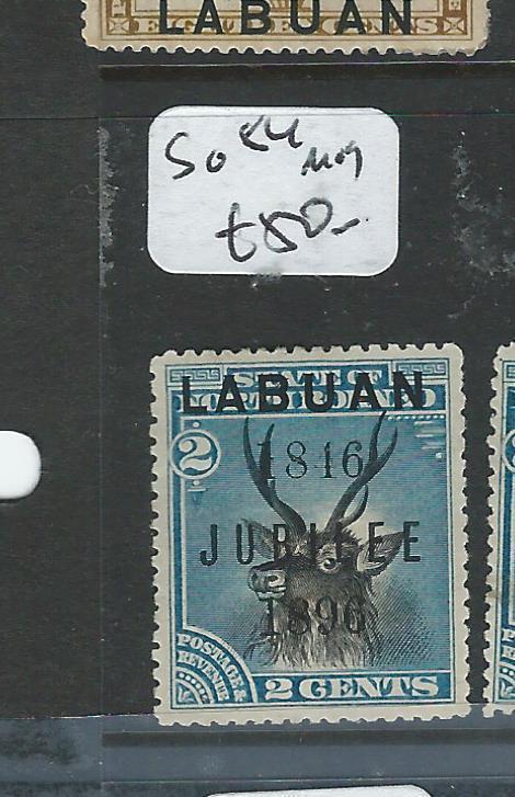 LABUAN  (P0108B)  2C DEER  JUBILEE SG 84    MOG