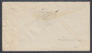 Bahamas, 1935 KGV Four Color Franking on Air Mail to US cover to Switzerland