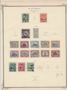 guatemala stamps page ref 17203