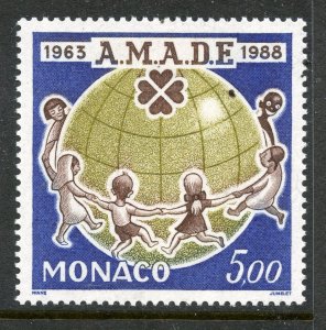 Monaco # 1622, Mint Never Hinge.