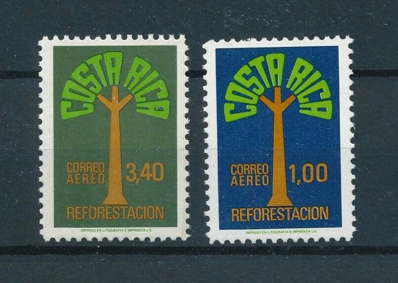 [104382] Costa Rica 1980 Flora trees baumen  MNH