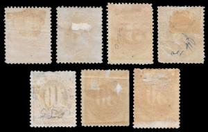 WCstamps: U.S. Scott #J1-J7 / $3,215 - 1c-50c Postage Due Set, MH OG, Fine