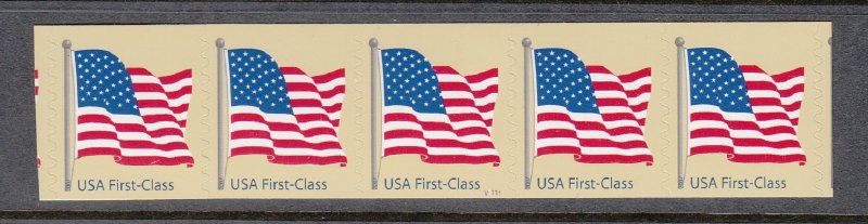 USA PNC SC# 4134 FLAG F.C. ($0.41c) PL# V1111 DEAD LONG WAVES. S.A. PNC5 MNH