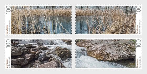 2020 Liechtenstein Water Panoramas (4) (Scott 1814) MNH