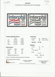 # 1632 MINT NEVER HINGED INTERPHIL XF+