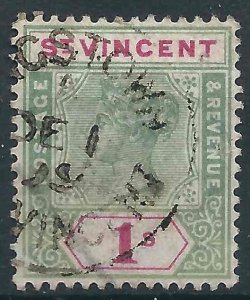 St Vincent 69 SG 74 Used F/VF 1899 SCV60.00