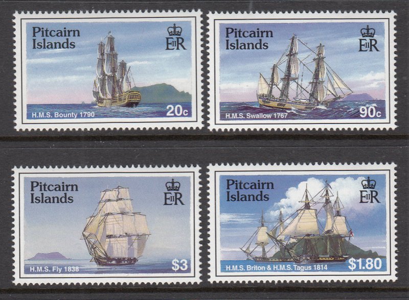 Pitcairn Islands 483-485 Ships MNH VF