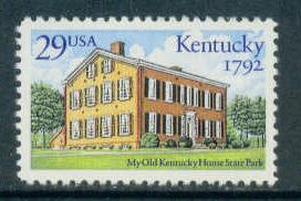 2636 29c Kentucky Fine MNH