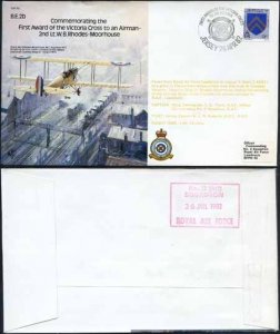 B3a Commemorating 1st Award of Victoria Cross to Airmen Standard Cover