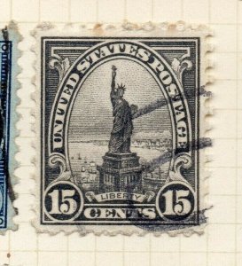 United States 1922-30 Early Issue Fine Used 15c. NW-184983