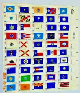 Scott #1633 $0.13 State Flags Mint Sheet ( Face Value - $6.50 )