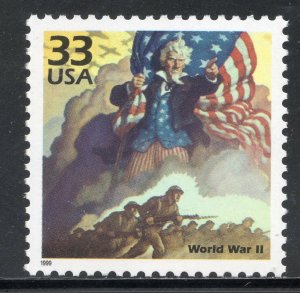 3186a ** WORLD WAR II ** U.S. Postage Stamp MNH