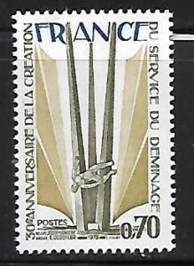 France Scott #1454  VF - Mint Never Hinged (NH)