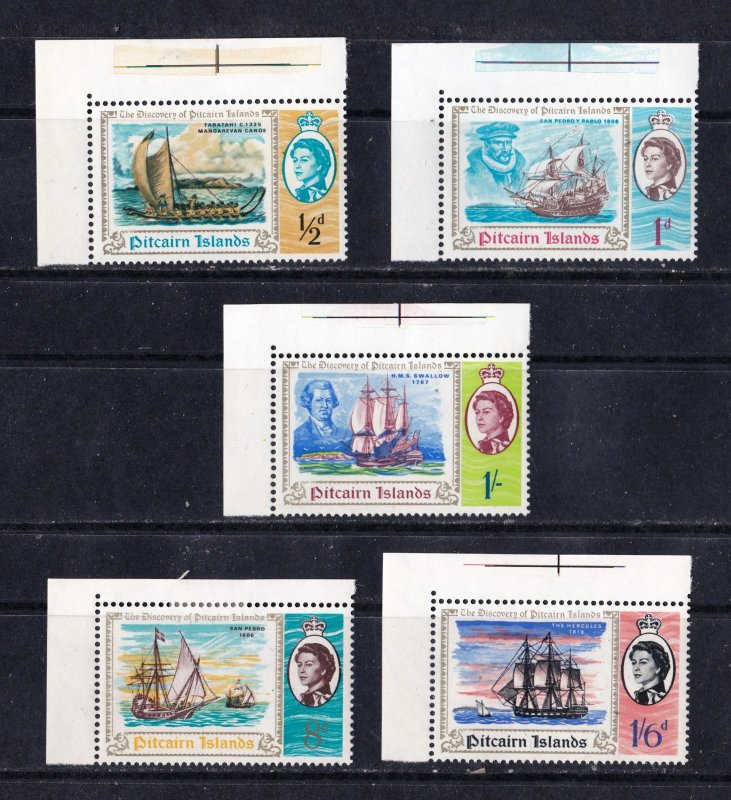 Pitcairn  Islands     67 - 70       MH OG      complete  set