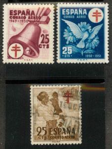 Spain RAC10-RAC12 Mint VF RAC12 used