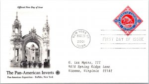 FDC 2001 SC #3505 Pan American Expo - New York, Ny - Single - J2749