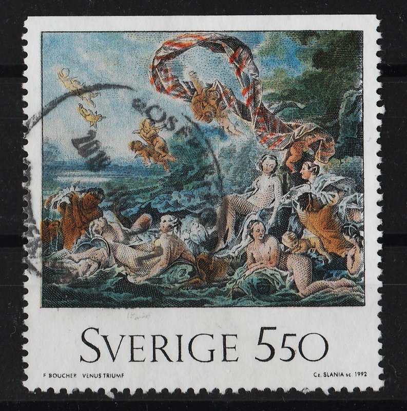Sweden 1992 200th Anniversary of the Fine Arts Museum 5.50k (1/6) USED