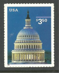 #3472 Capitol Single Mint NH