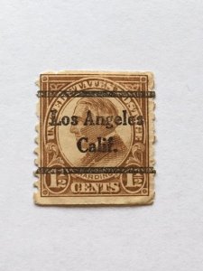 USA -1925–Single “Famous Person” City Pre-Cancel Stamp–SC# 553-Used