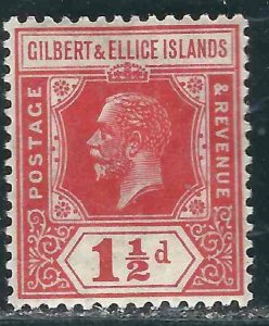 Gilbert & Ellis Is. 29 SG 29 MLH VF 1924 SCV $8.50