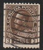 Canada   1924   Perf. 12Horizontal Coil   Sc# 134   F-VF Used