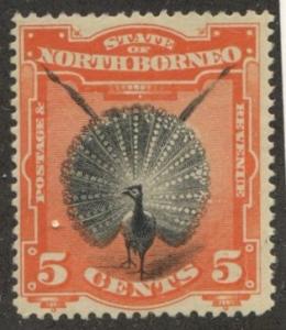NORTH BORNEO 1894 sg72 MINT